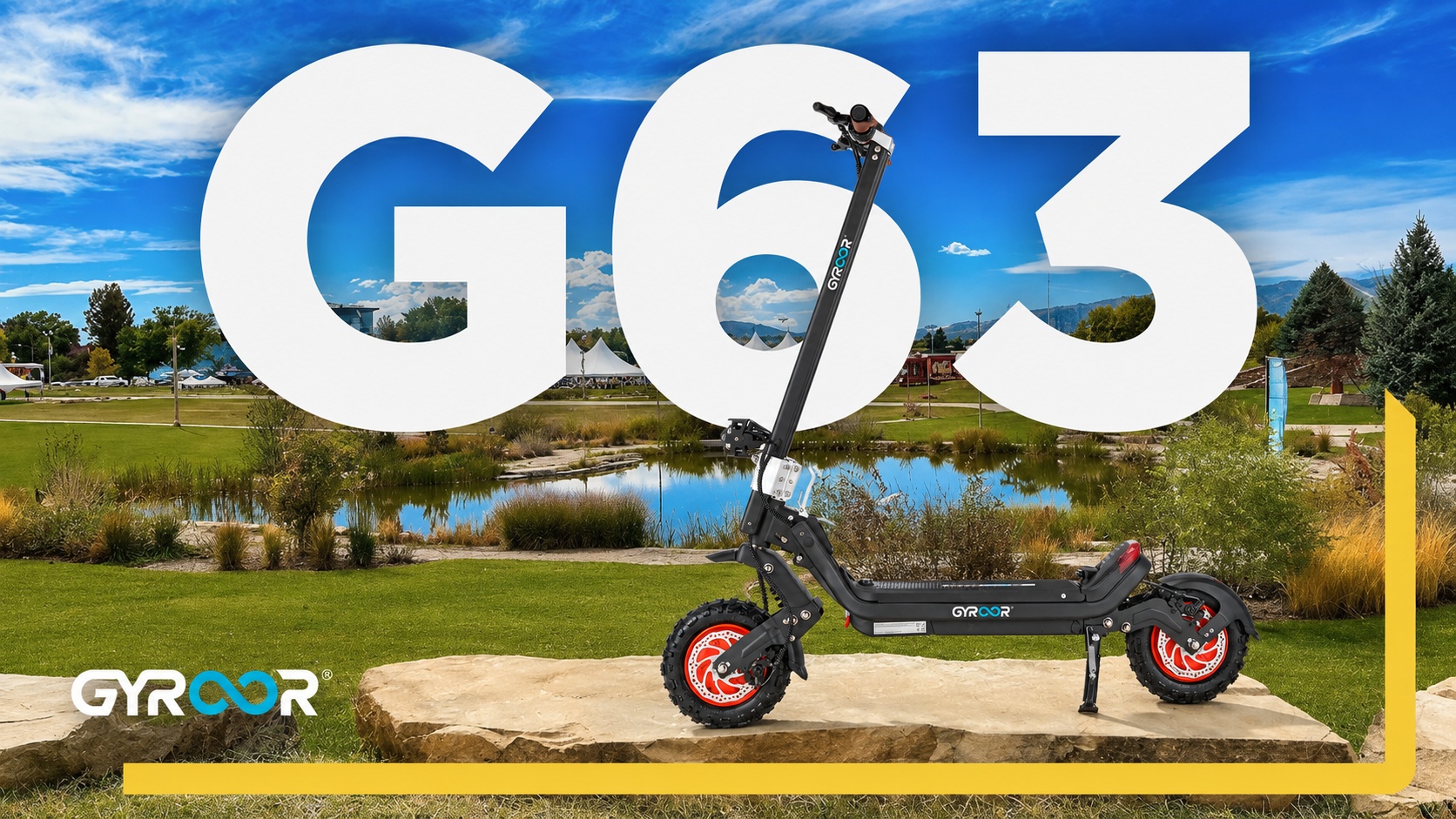Trottinette électrique G63 Double Moteur –2400W nominal / 3000W crête