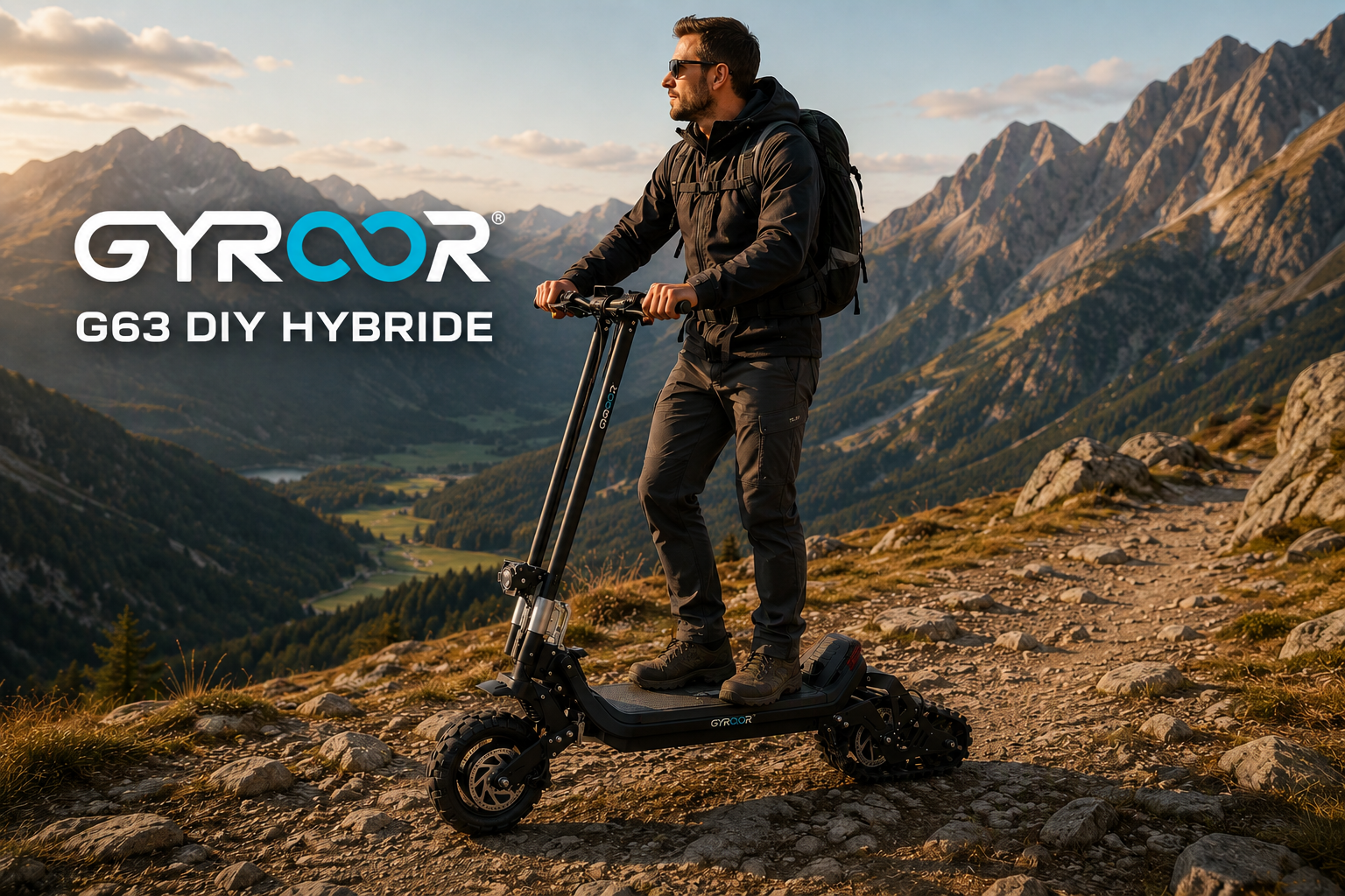 GYROOR G63 DIY HYBRIDE — Chenille Motrice & Tout-Terrain