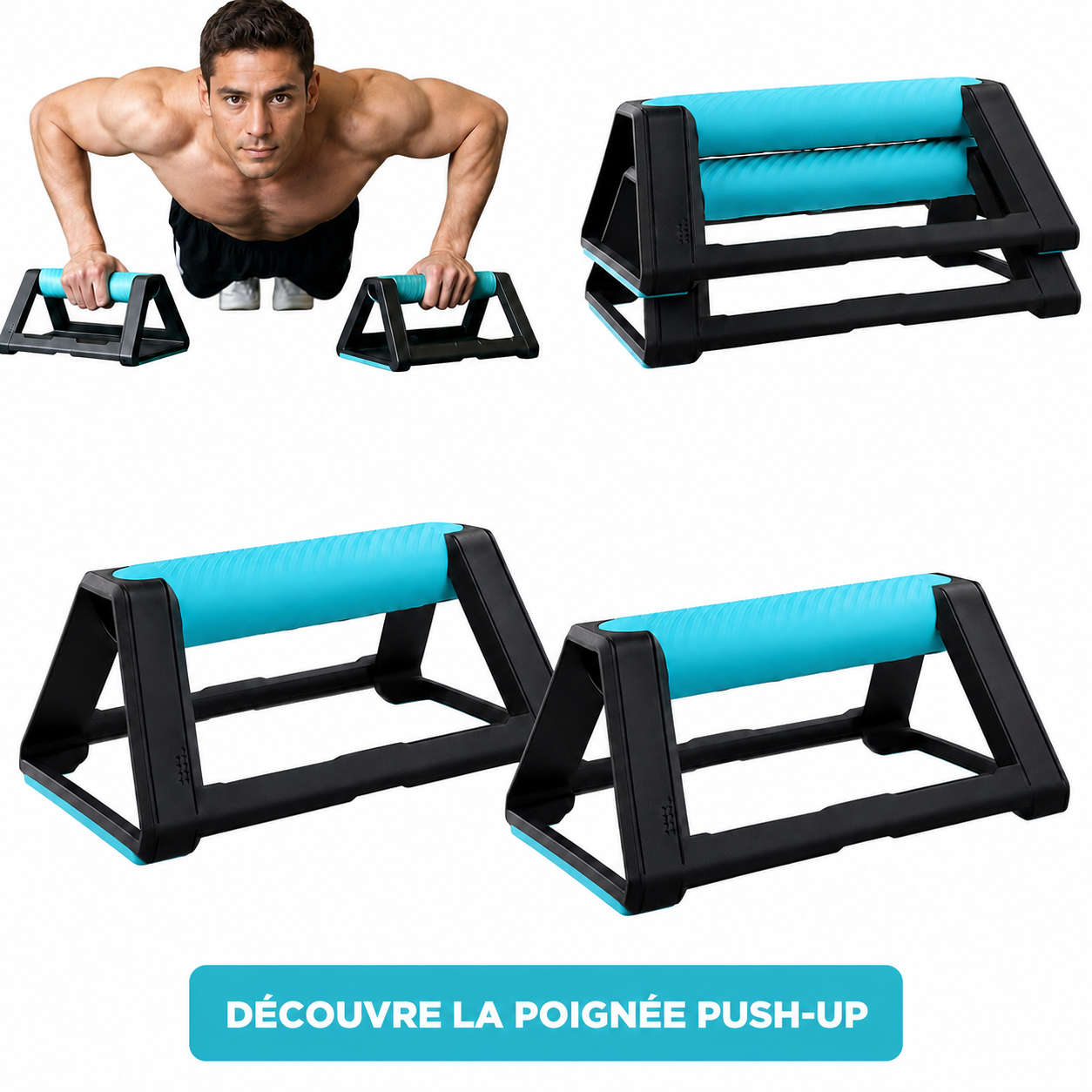 Support de Pompes Pliable Renforcé