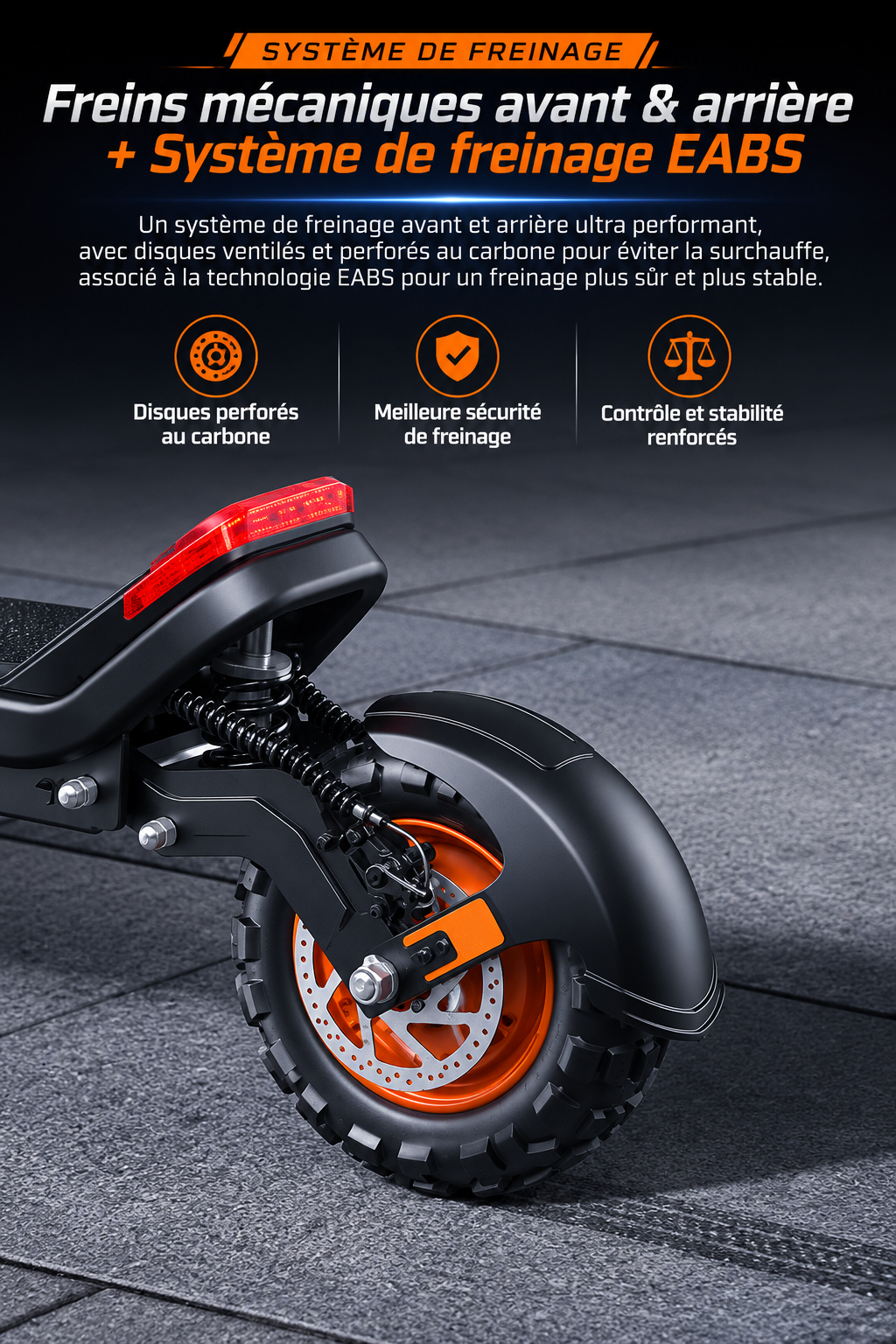 Trottinette électrique tout-terrain G63 Gyroor 1200W