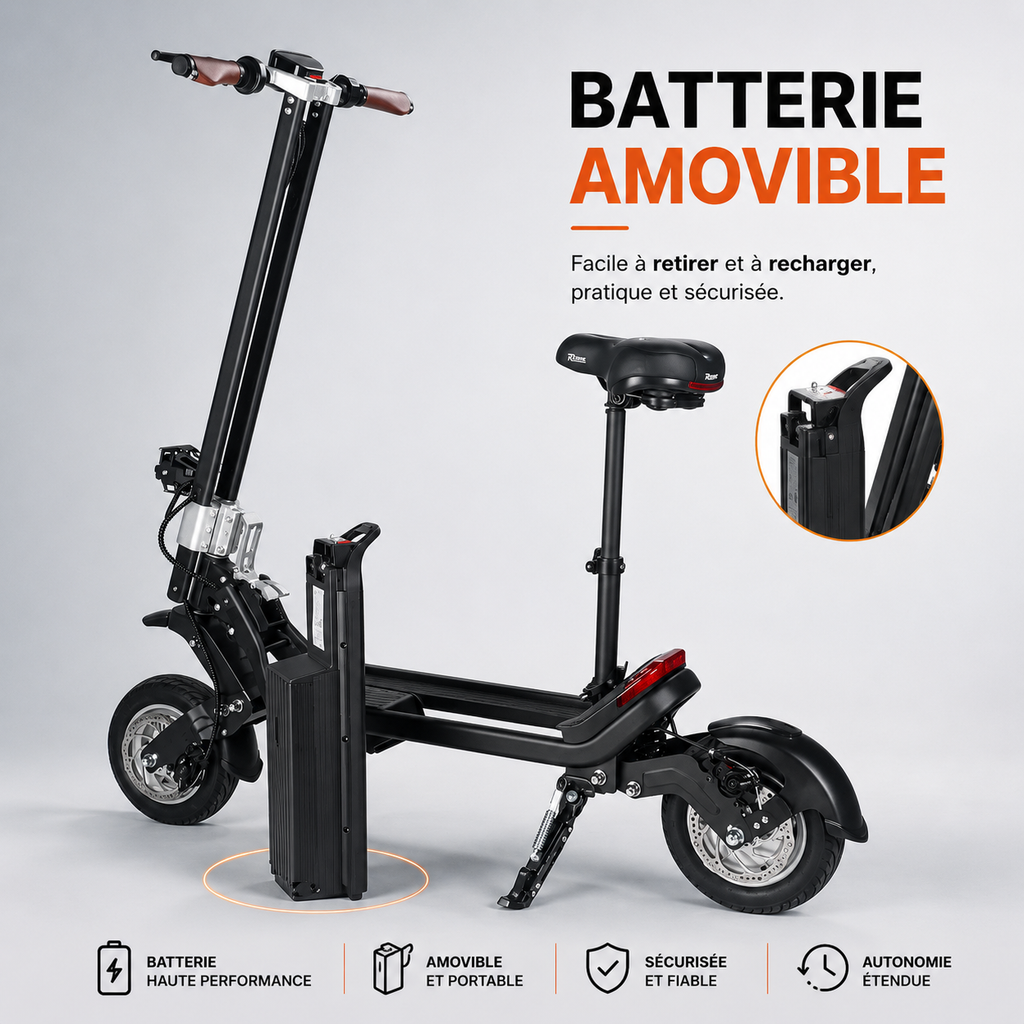 Trottinette électrique G63 Double Moteur –2400W nominal / 3000W crête