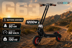 Trottinette électrique tout-terrain G63 Gyroor 1200W