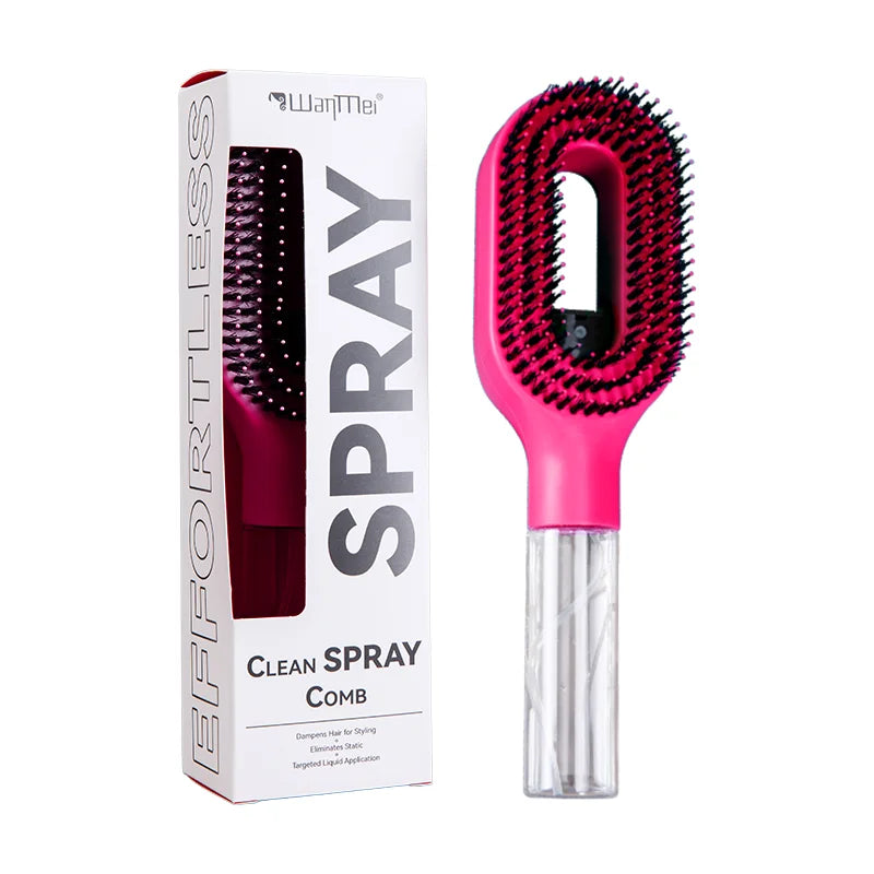 Brosse Hydratante à Brume 2 en 1