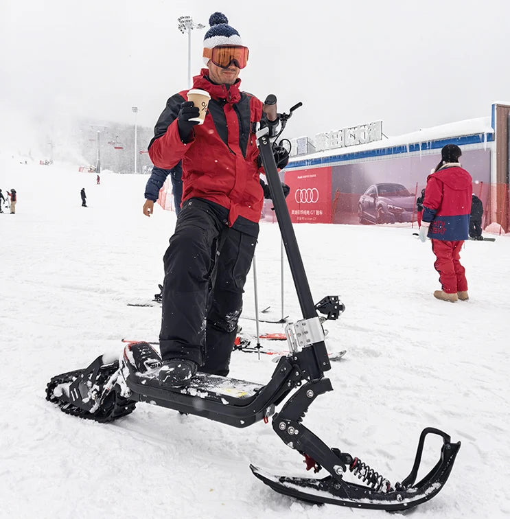 Trottinette Électrique Neige Pliable 1800W