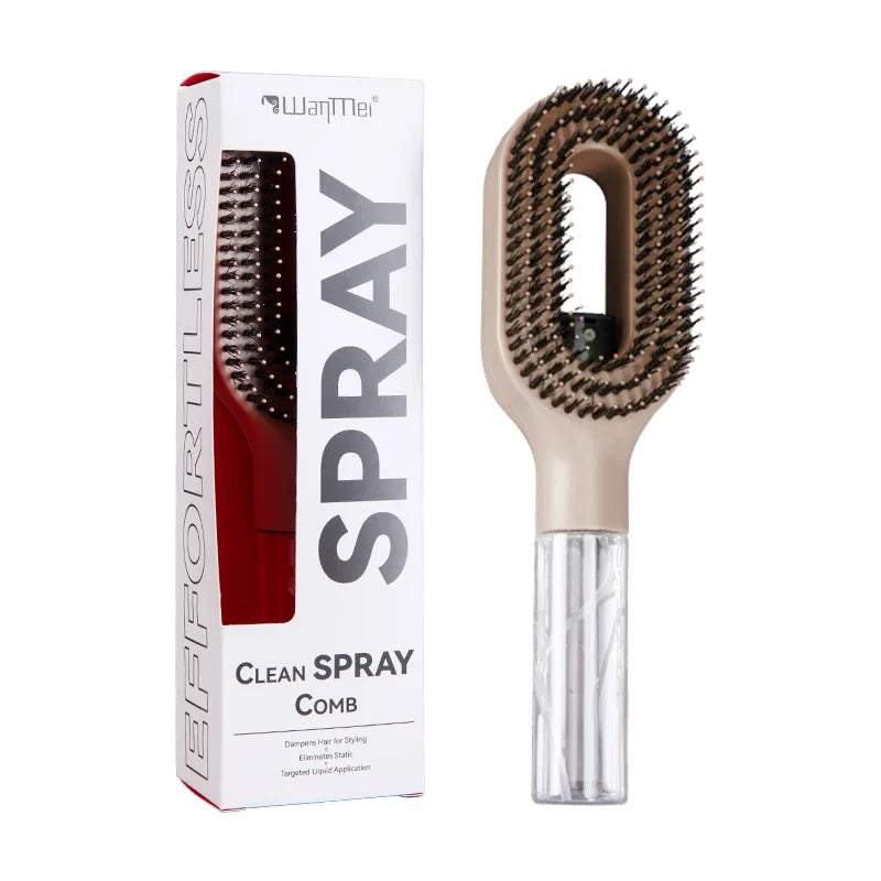 Brosse Hydratante à Brume 2 en 1