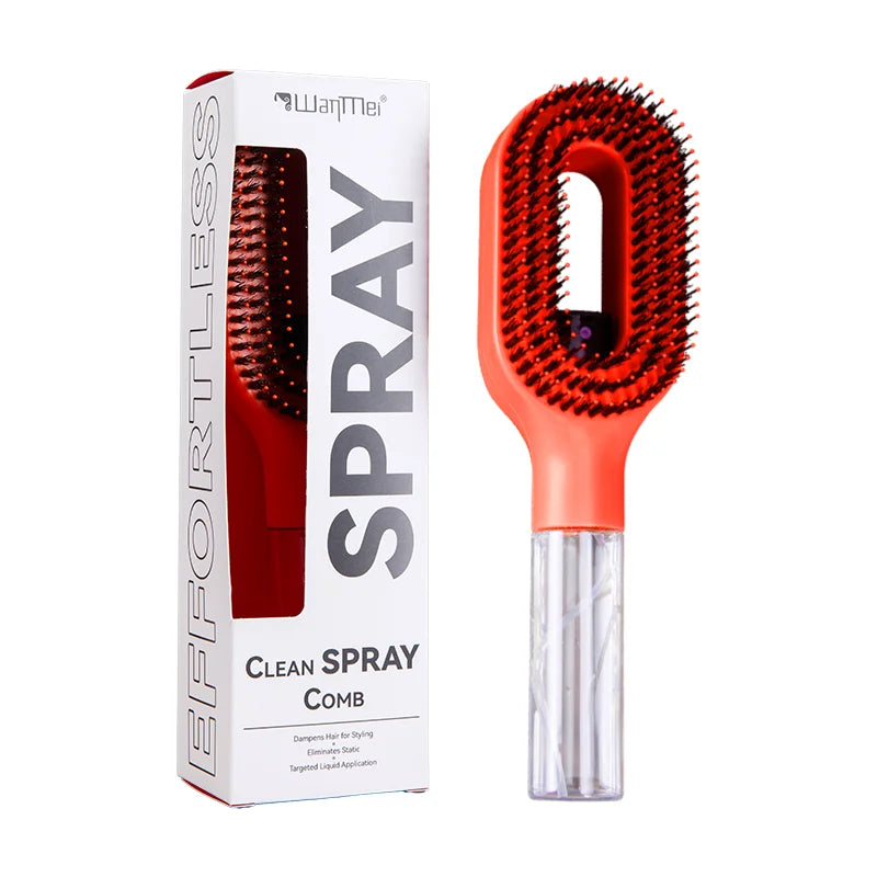 Brosse Hydratante à Brume 2 en 1