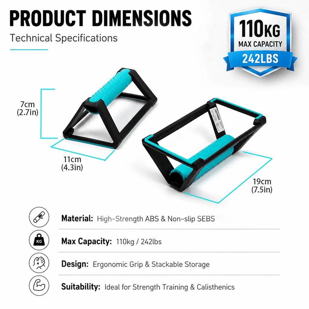 Support de Pompes Pliable Renforcé